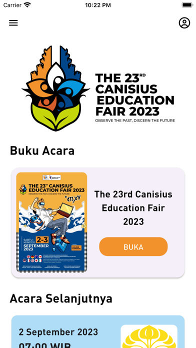 Canisius Edufair 2023 screenshot
